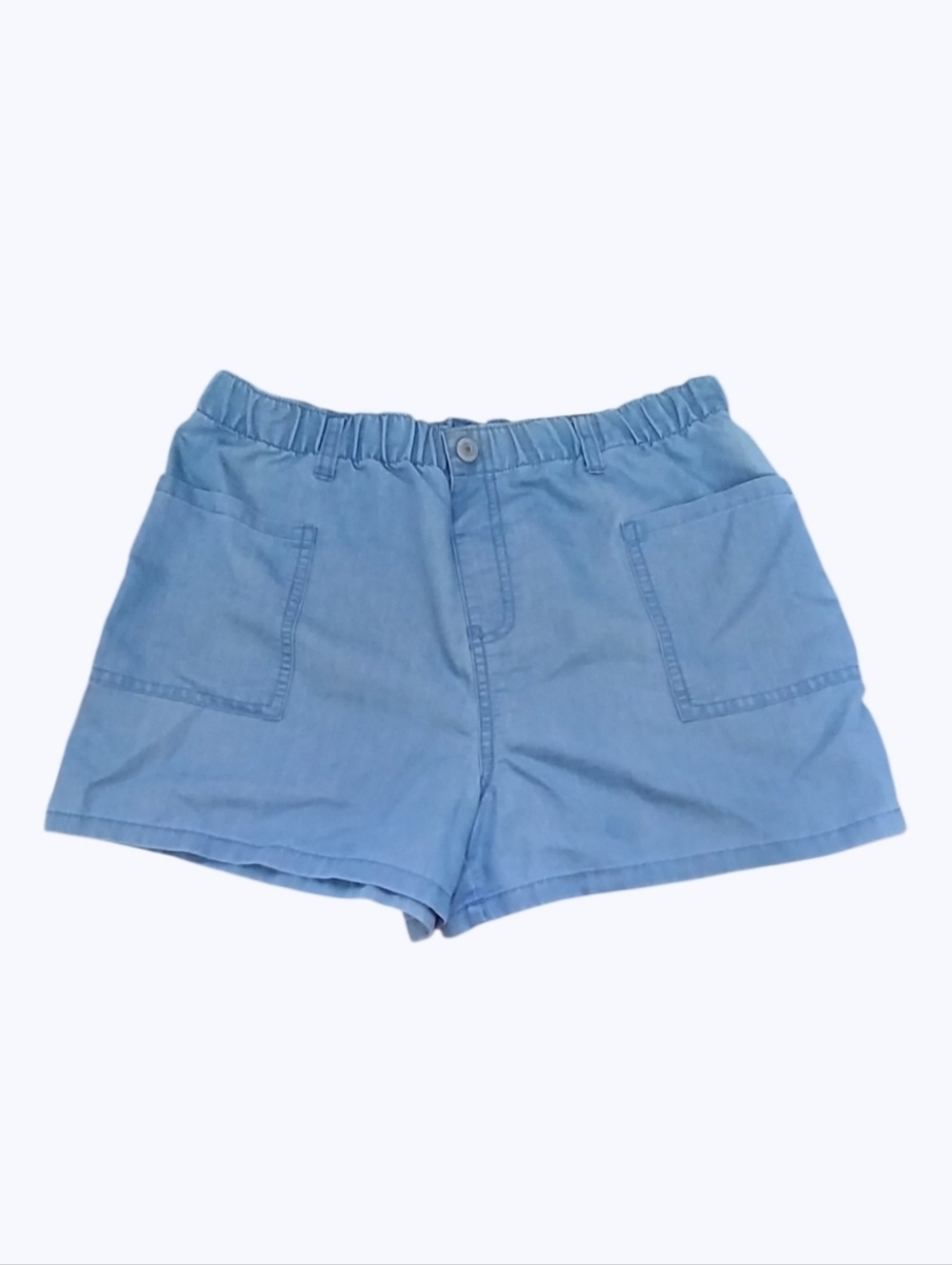NWT thereabouts  Chambray Girls' Pocket Shorts
